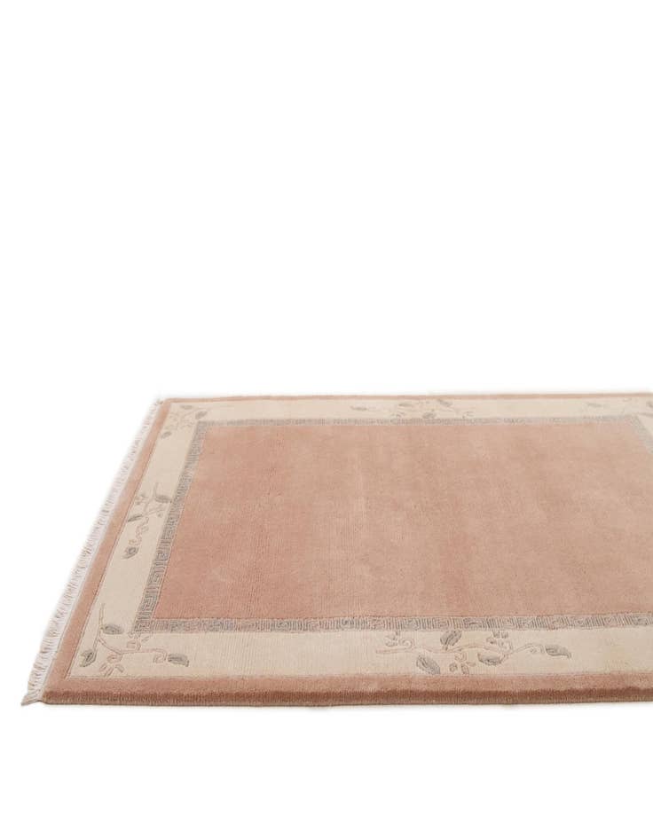 Detail image of  4' x 5' 11  Hand Knotted Nepal Wool Rug