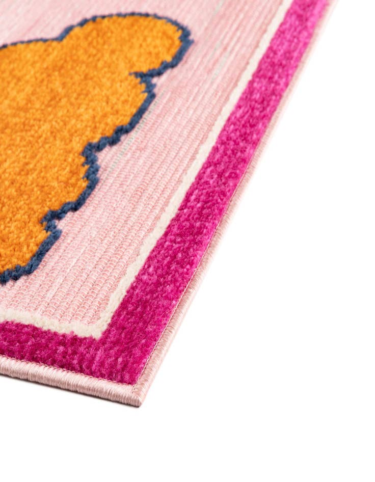 Detail image of  5' 3 x 7' 7  Washable  Indoor / Outdoor Rug