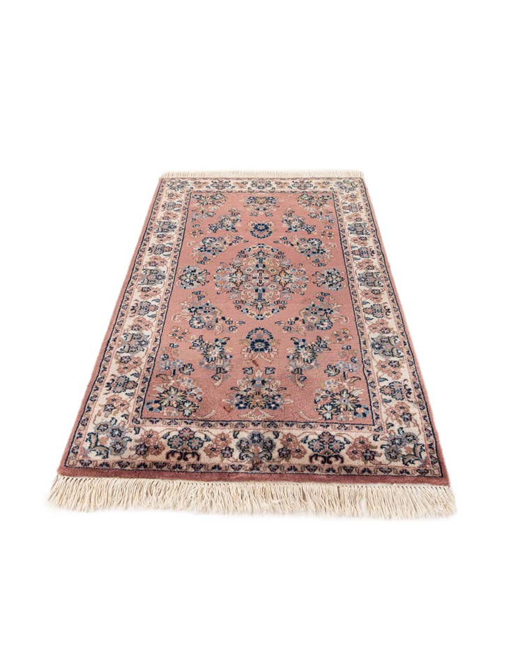 Detail image of  2' 7 x 4' 2  Hand Knotted Sarough Oriental Wool Rug