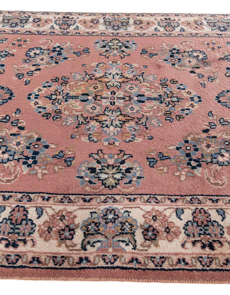 Detail image of  2' 7 x 4' 2  Hand Knotted Sarough Oriental Wool Rug