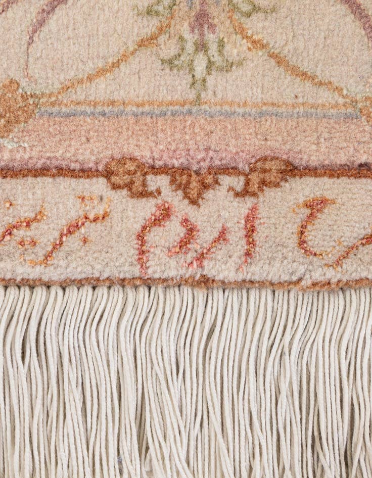 Detail image of  5' 8 x 8' 3  Hand Knotted Tabriz Persian Rug