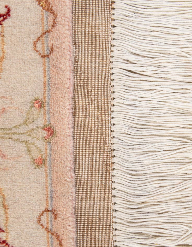 Detail image of  5' 8 x 8' 3  Hand Knotted Tabriz Persian Rug