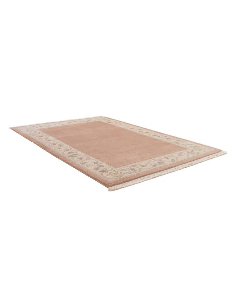 Detail image of  3' 11 x 5' 10  Hand Knotted Tibet Wool Rug