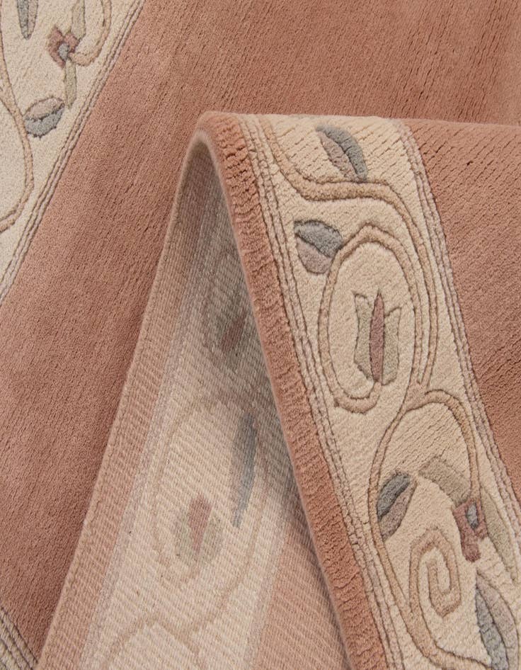 Detail image of  3' 11 x 5' 10  Hand Knotted Tibet Wool Rug