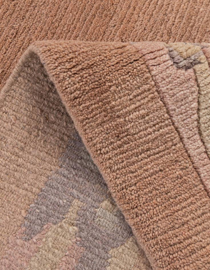 Detail image of  8' 5 x 11' 6  Hand Knotted Tibet Wool Rug