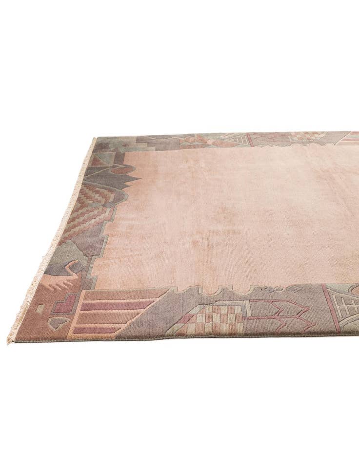 Detail image of  8' 5 x 11' 3  Hand Knotted Tibet Wool Rug