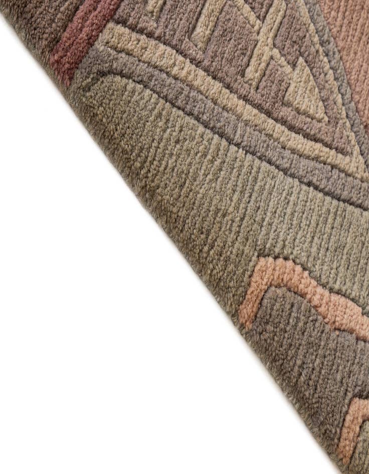 Detail image of  8' 5 x 11' 3  Hand Knotted Tibet Wool Rug