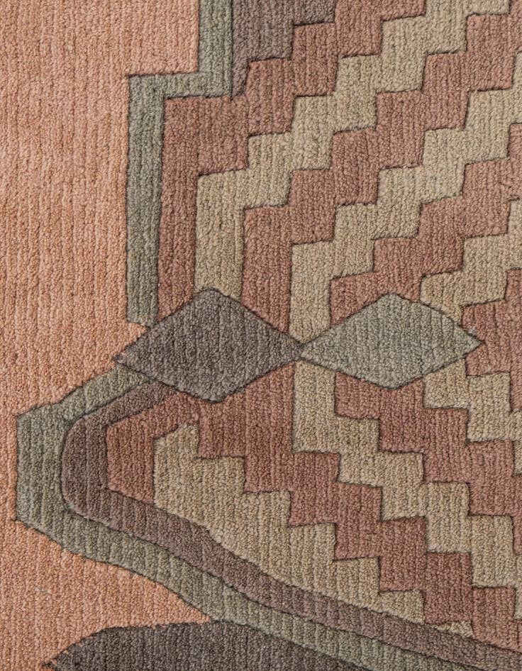 Detail image of  8' 5 x 11' 3  Hand Knotted Tibet Wool Rug