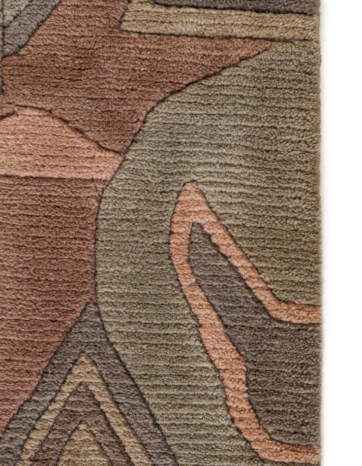 Detail image of  8' 5 x 11' 3  Hand Knotted Tibet Wool Rug