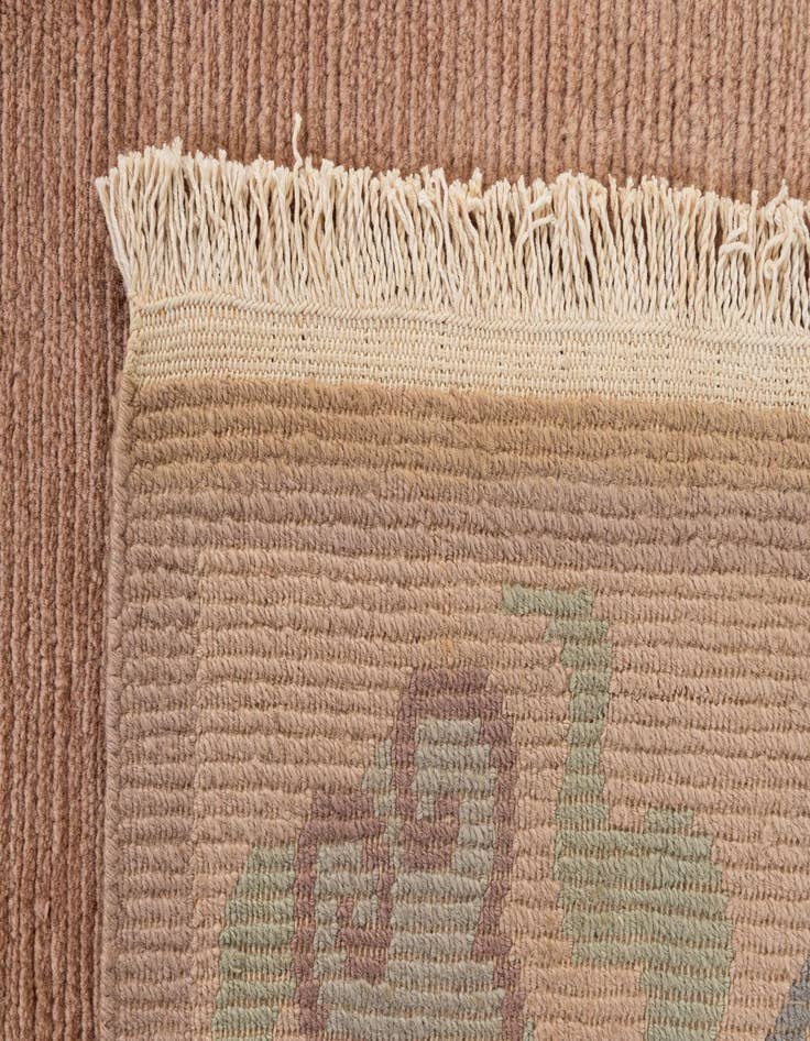 Detail image of  8' 4 x 11' 6  Hand Knotted Tibet Wool Rug