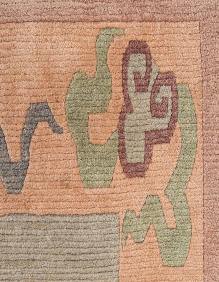 Detail image of  8' 4 x 11' 6  Hand Knotted Tibet Wool Rug