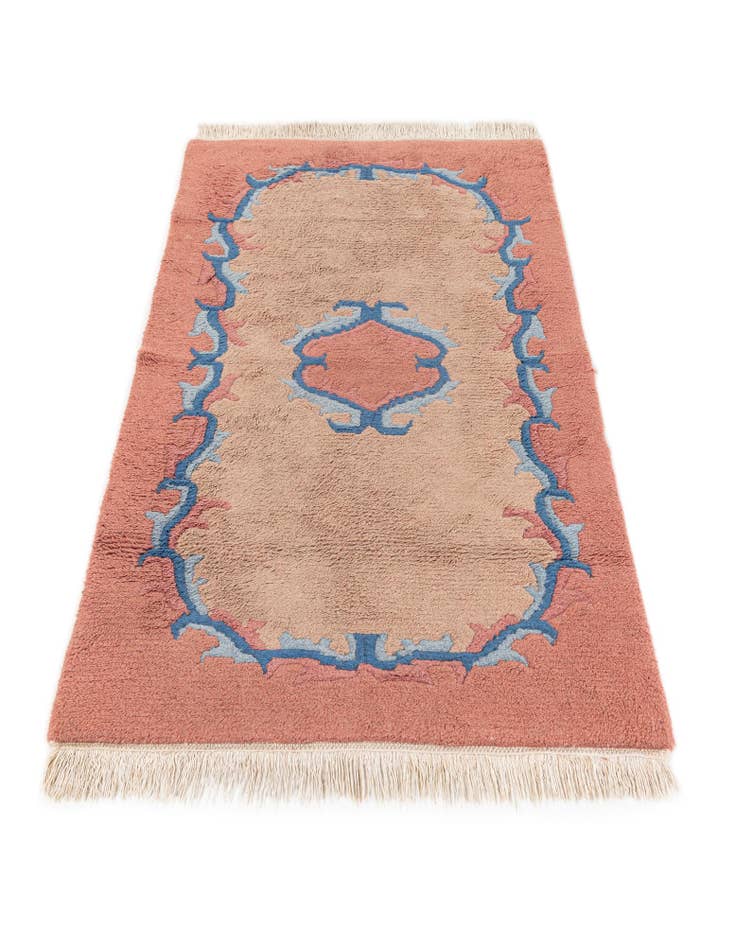 Detail image of  2' 5 x 4' 7  Hand Knotted Tibet Wool Rug