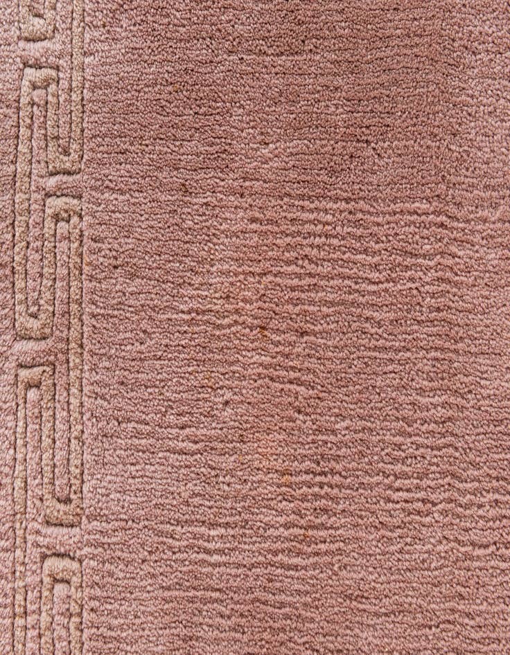 Detail image of 8' 1 x 9' 7 Hand Knotted Tibet Wool Rug