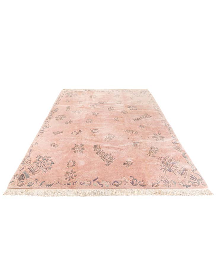 Detail image of  6' 7 x 9' 8  Hand Knotted Tibet Wool Rug