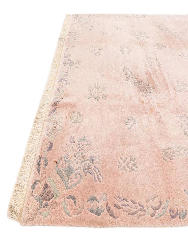 Detail image of  6' 7 x 9' 8  Hand Knotted Tibet Wool Rug