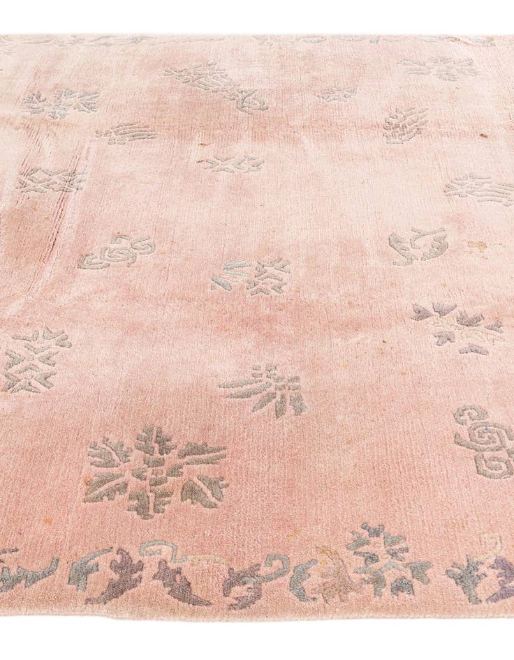 Detail image of  6' 7 x 9' 8  Hand Knotted Tibet Wool Rug