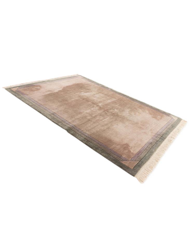 Detail image of  5' 8 x 7' 11  Hand Knotted Tibet Wool Rug