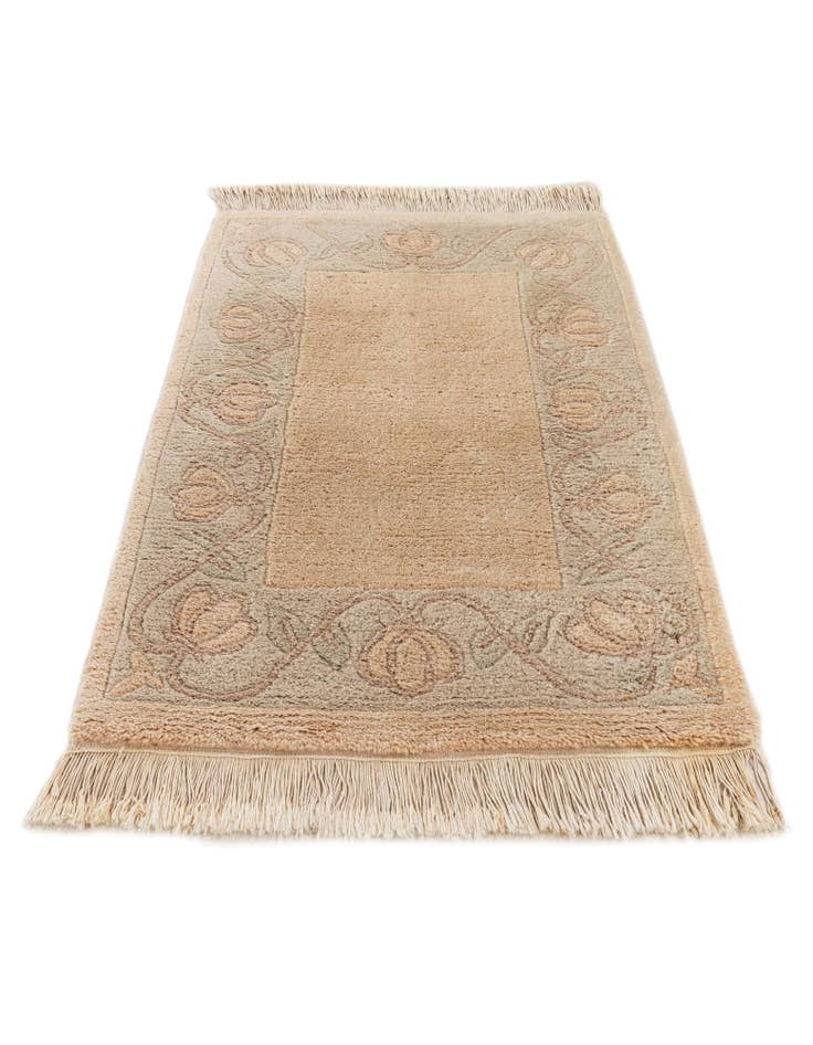 Detail image of  2' 1 x 3' 1  Hand Knotted Tibet Wool Rug