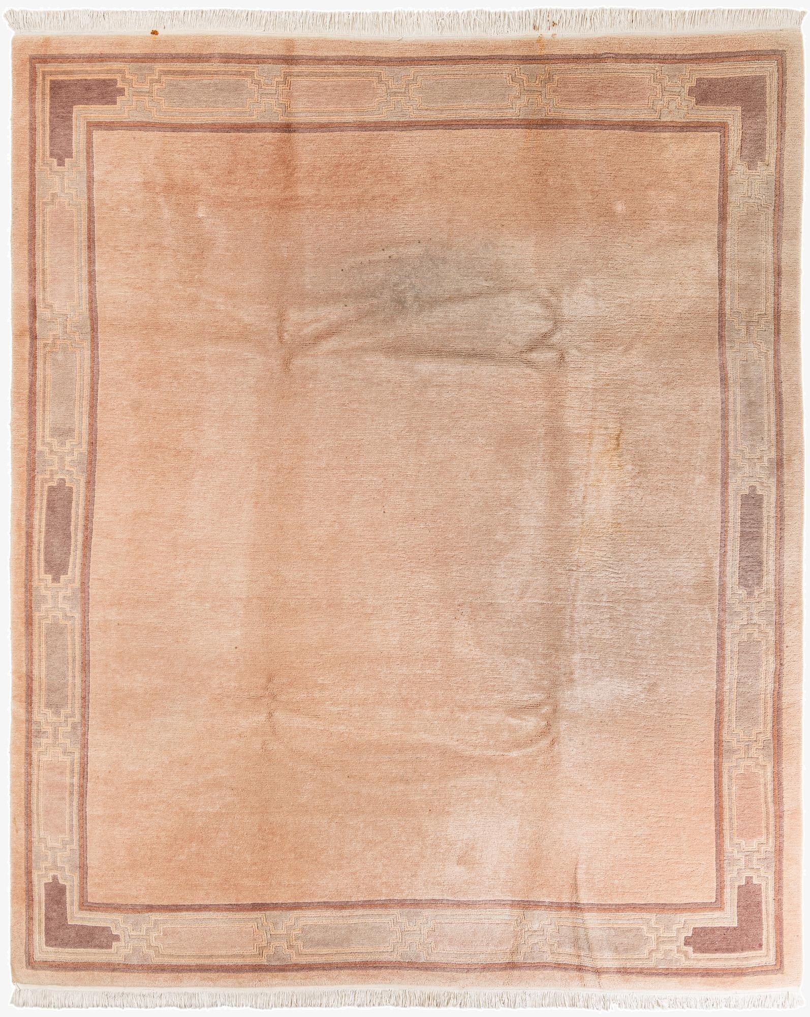  8' 4 x 10' 3  Hand Knotted Tibet Wool Rug