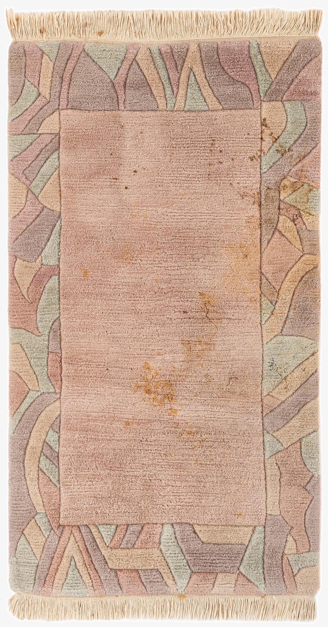  2' 5 x 4' 5  Hand Knotted Tibet Wool Rug