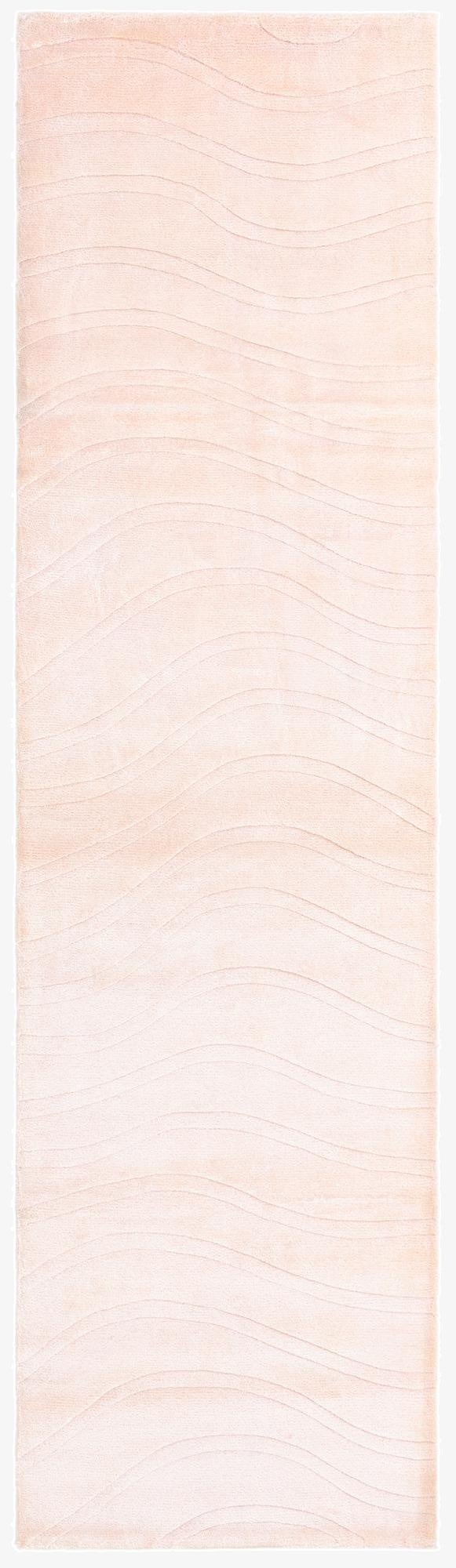  2' 8 x 9' 10  Hand Knotted Darya Wool Runner Rug