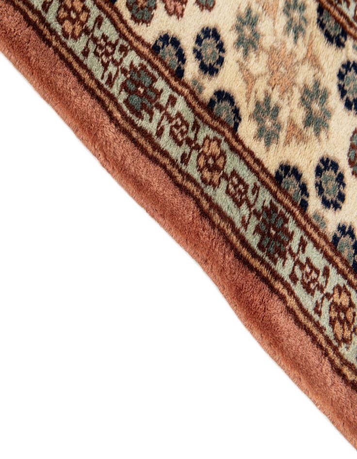 Detail image of  2' 8 x 7' 8  Hand Knotted Lahour Oriental Wool Runner Rug