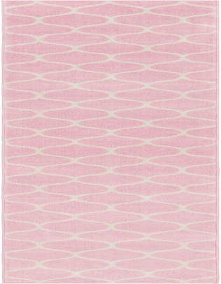 Detail image of  2' x 13' Lattice Frieze Runner Rug
