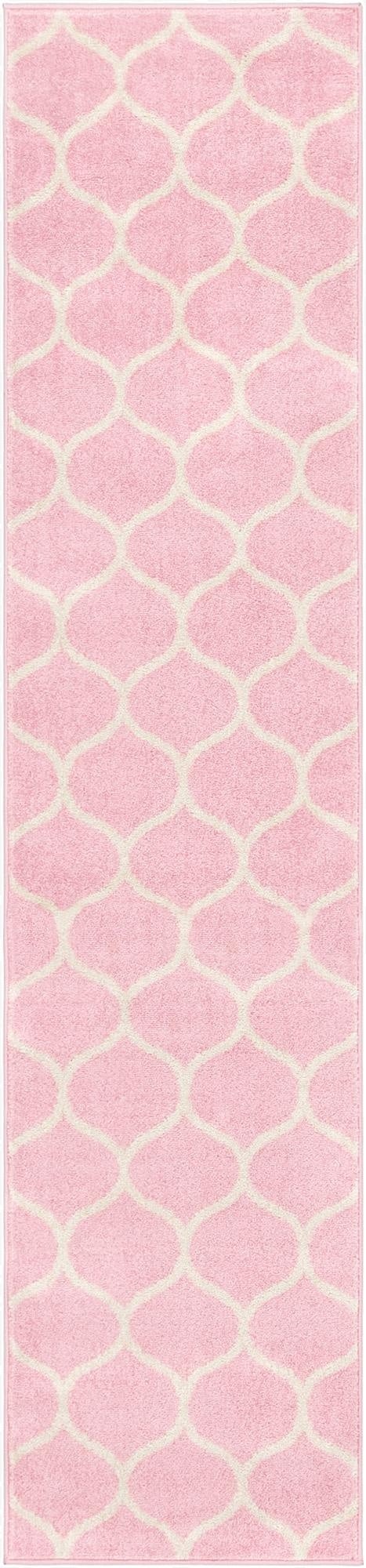  2' x 8' 8 Lattice Frieze Runner Rug