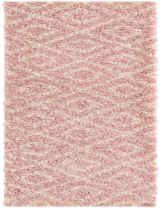 Detail image of  2' x 8' Lattice Shag Runner Rug