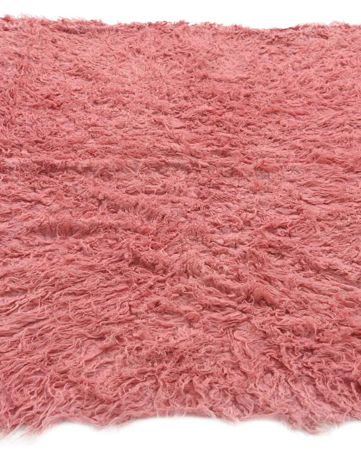 Detail image of  4' 1 x 8' 1  Hand Knotted Moroccan Wool Runner Rug