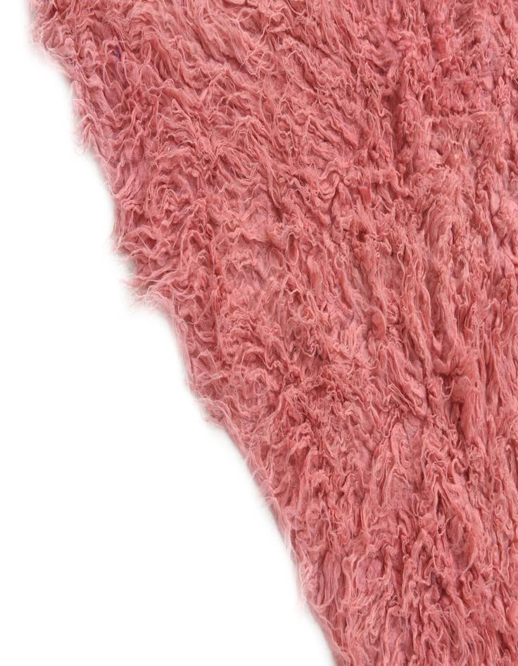 Detail image of  4' 1 x 8' 1  Hand Knotted Moroccan Wool Runner Rug