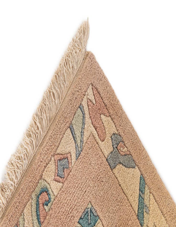 Detail image of  2' 5 x 10' 7  Hand Knotted Nepal Wool Runner Rug