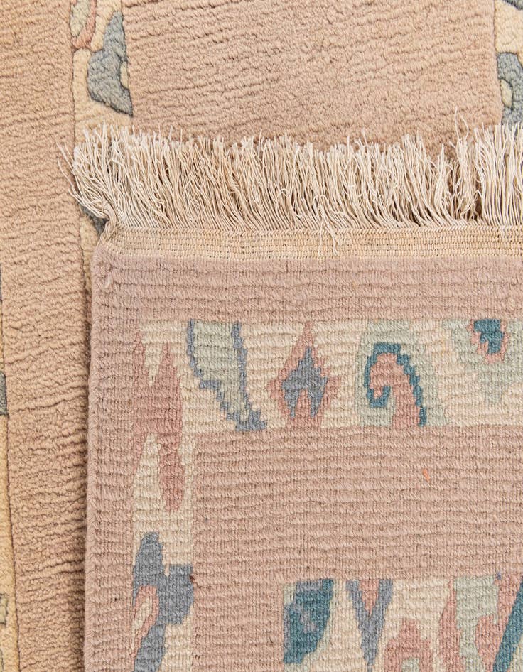 Detail image of  2' 5 x 10' 7  Hand Knotted Nepal Wool Runner Rug