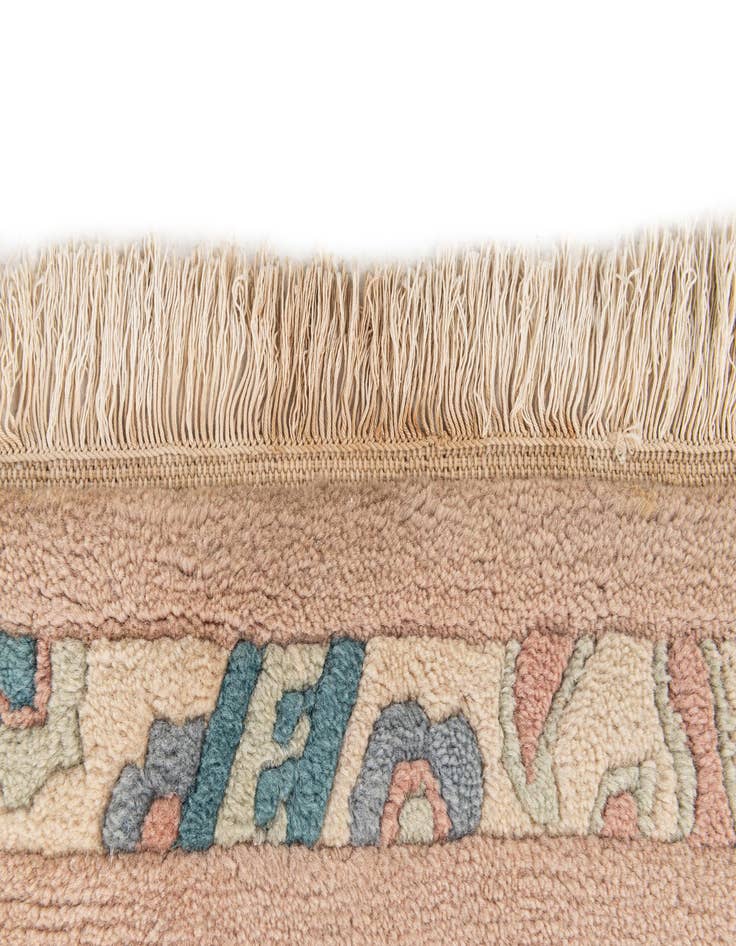 Detail image of  2' 5 x 10' 7  Hand Knotted Nepal Wool Runner Rug