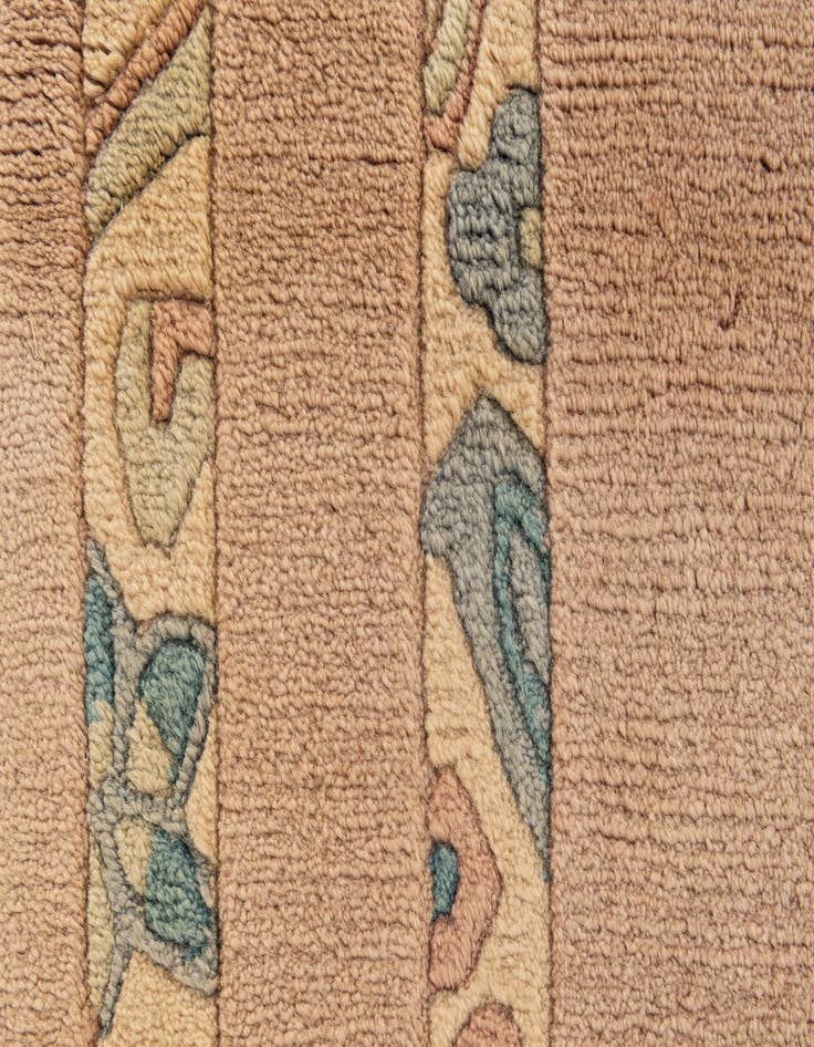 Detail image of  2' 5 x 10' 7  Hand Knotted Nepal Wool Runner Rug