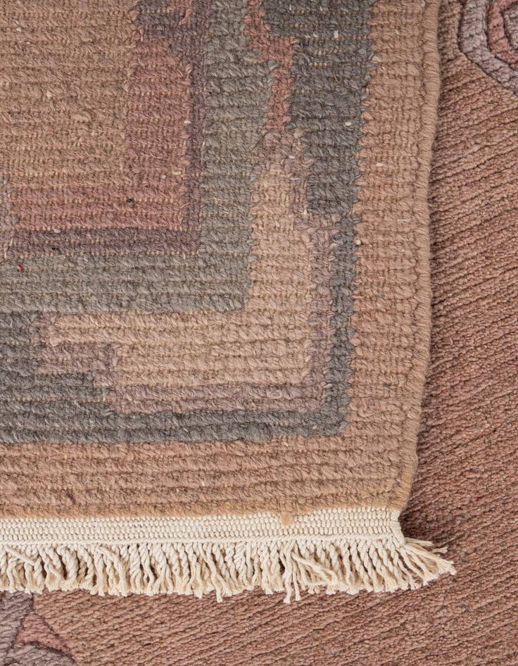 Detail image of  2' 8 x 11' 1  Hand Knotted Tibet Wool Runner Rug