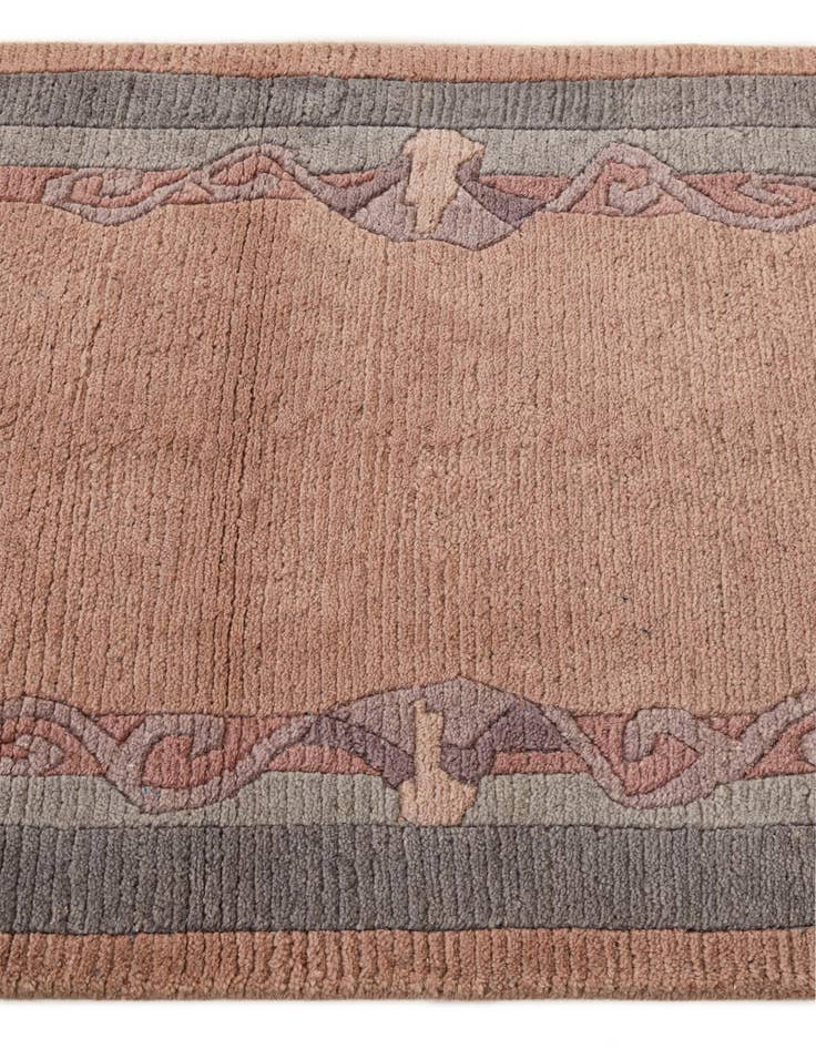 Detail image of  2' 8 x 11' 1  Hand Knotted Tibet Wool Runner Rug