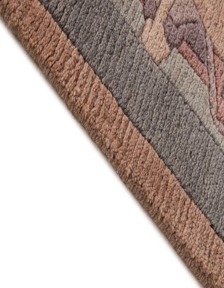 Detail image of  2' 8 x 11' 1  Hand Knotted Tibet Wool Runner Rug