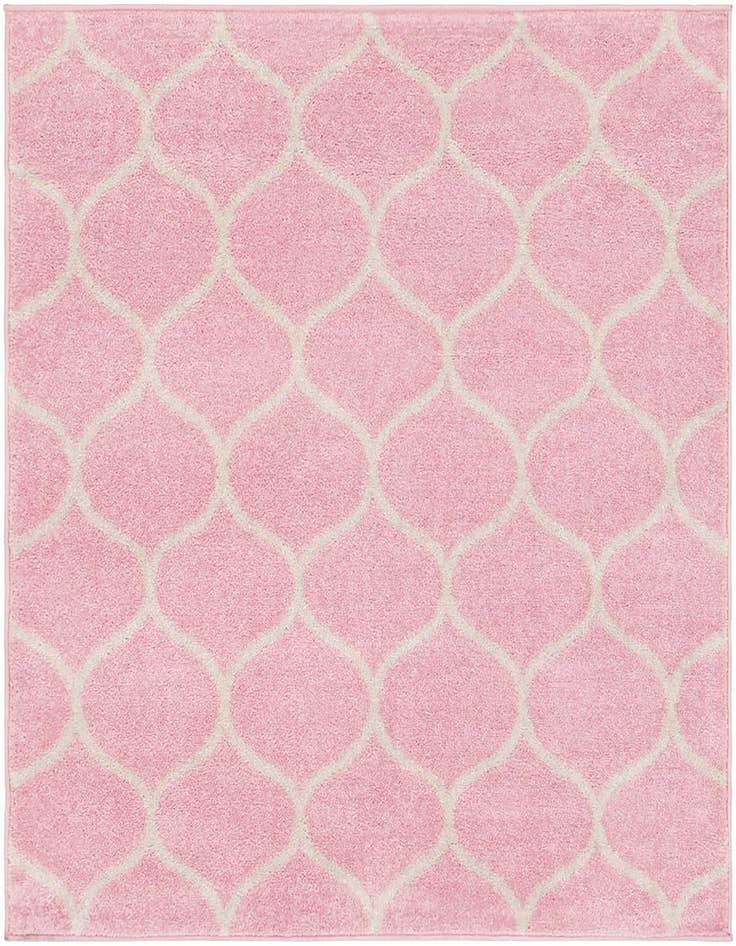 Detail image of  3' x 3' Lattice Frieze Square Rug