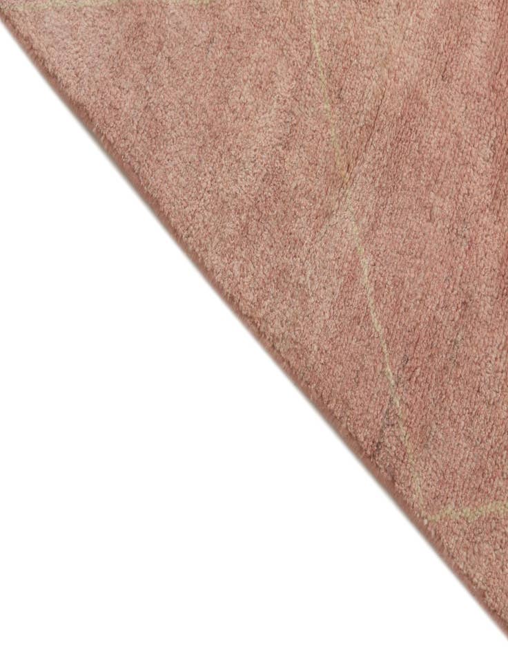 Detail image of  5' 6 x 6' 7  Hand Knotted Moroccan Wool Square Rug