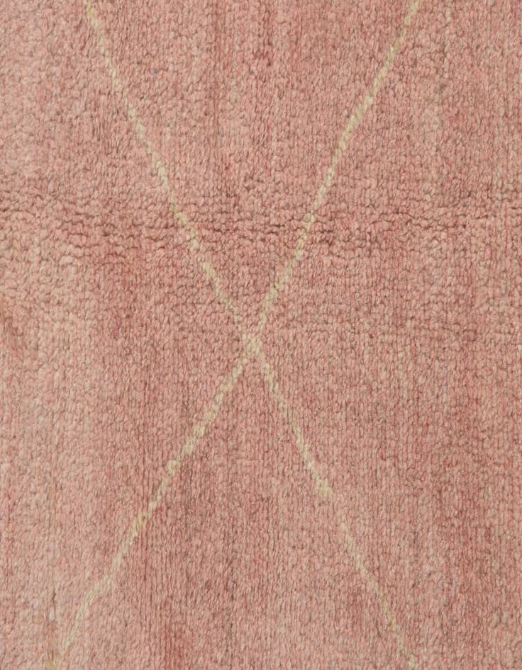 Detail image of  5' 6 x 6' 7  Hand Knotted Moroccan Wool Square Rug