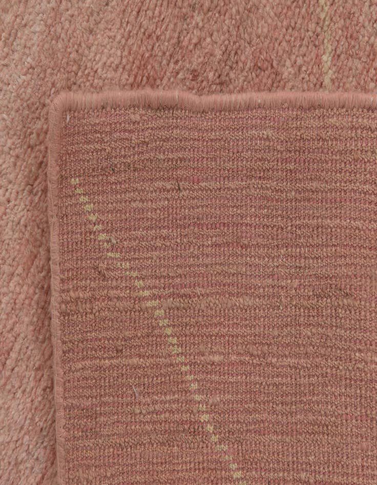 Detail image of  5' 6 x 6' 7  Hand Knotted Moroccan Wool Square Rug