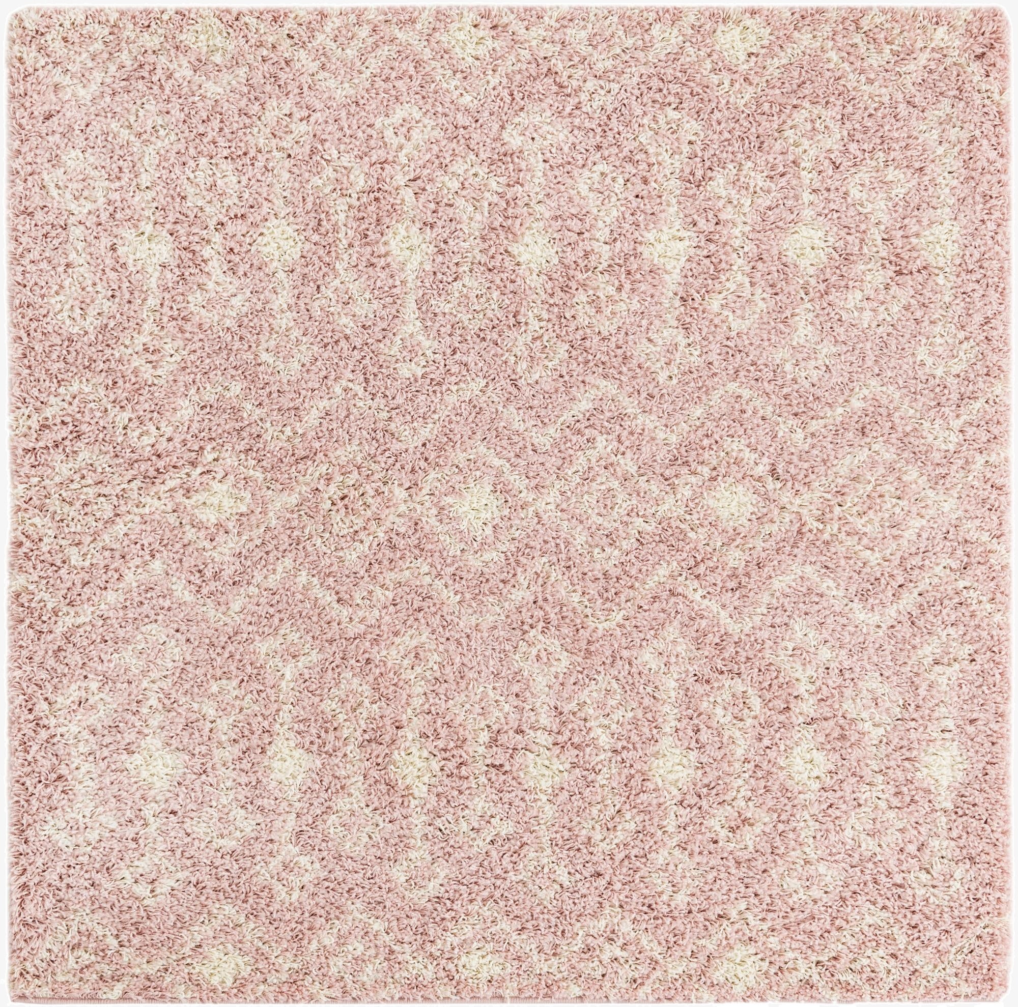  5' 3 x 5' 3 Moroccan Trellis Shag Square Rug