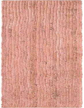 Detail image of  1' 2 x 10'  Hand Braided Jute Table Runner Rug