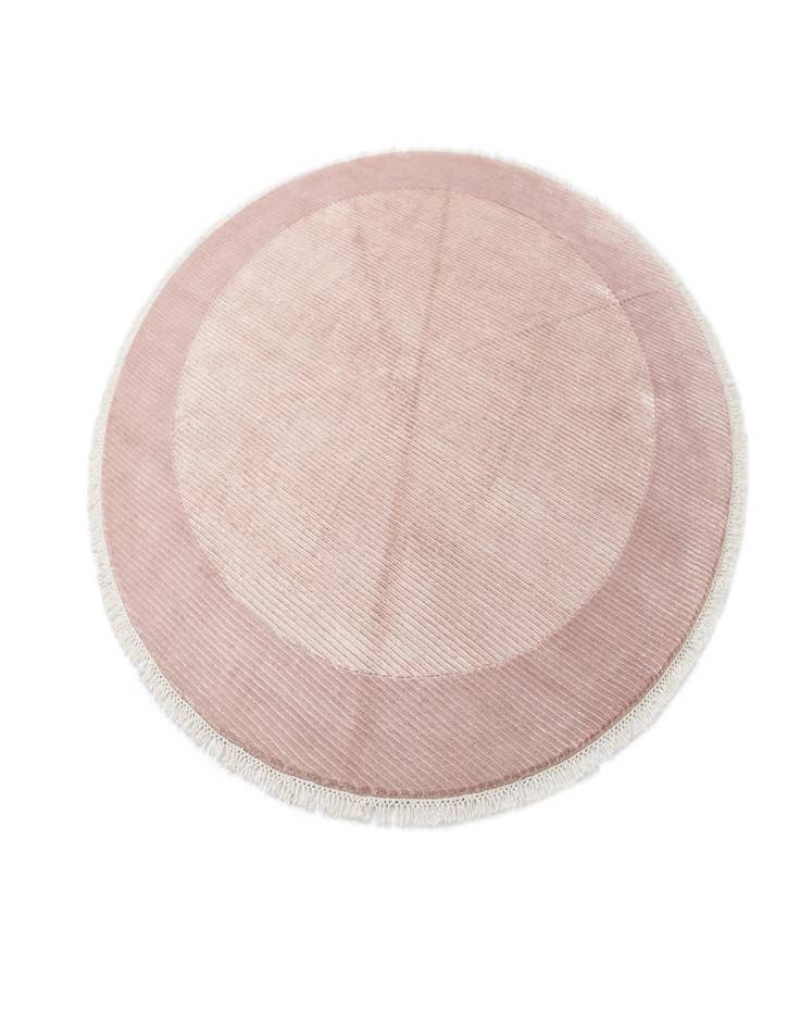 Detail image of  6' 8 x 6' 8  Hand Knotted Darya Wool Round Rug