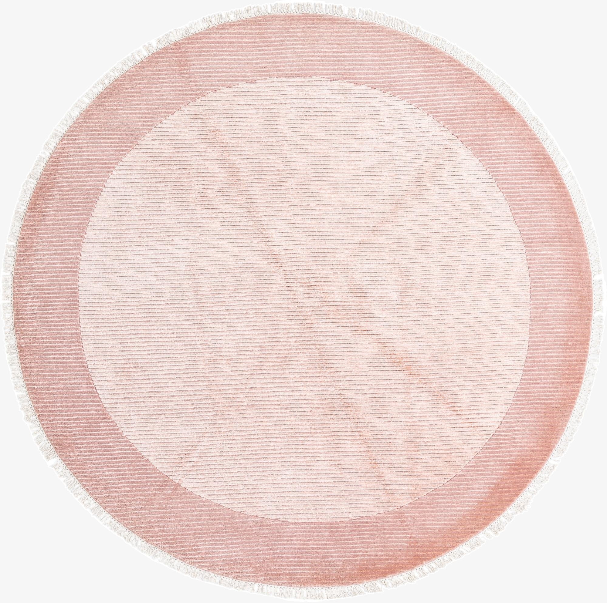  6' 8 x 6' 8  Hand Knotted Darya Wool Round Rug