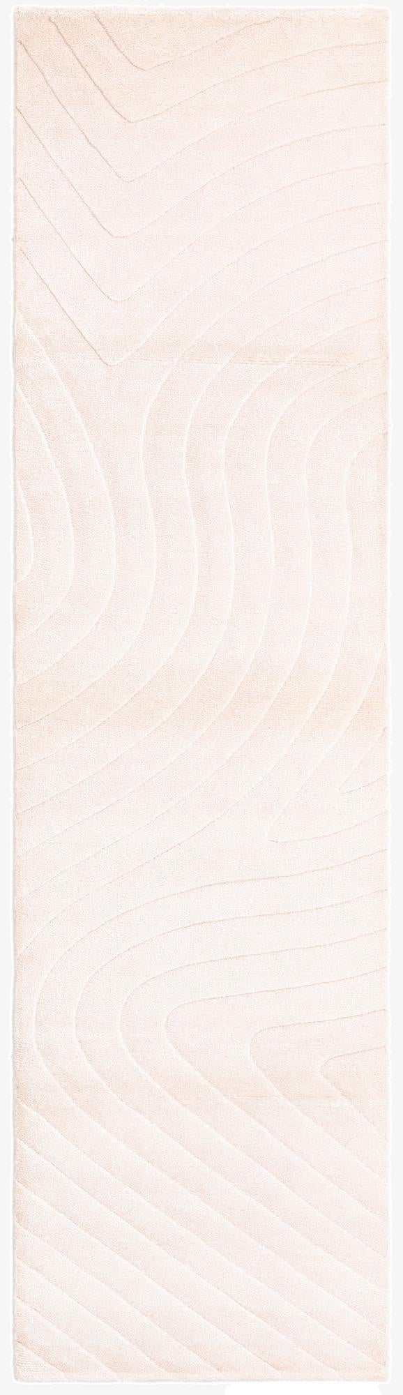  2' 8 x 9' 10  Hand Knotted Darya Wool Runner Rug