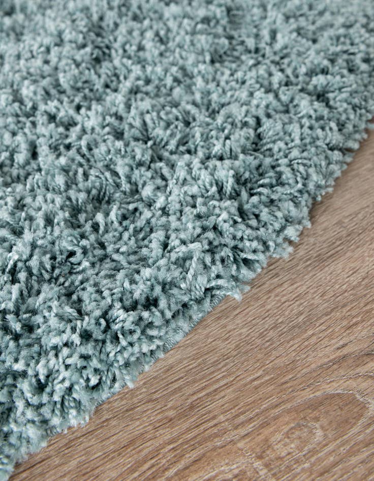 Detail image of  3' x 5' 3 Solid Shag Oval Rug