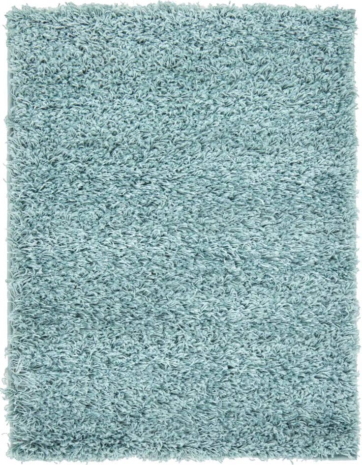 Detail image of  2' x 3' Solid Shag Rug