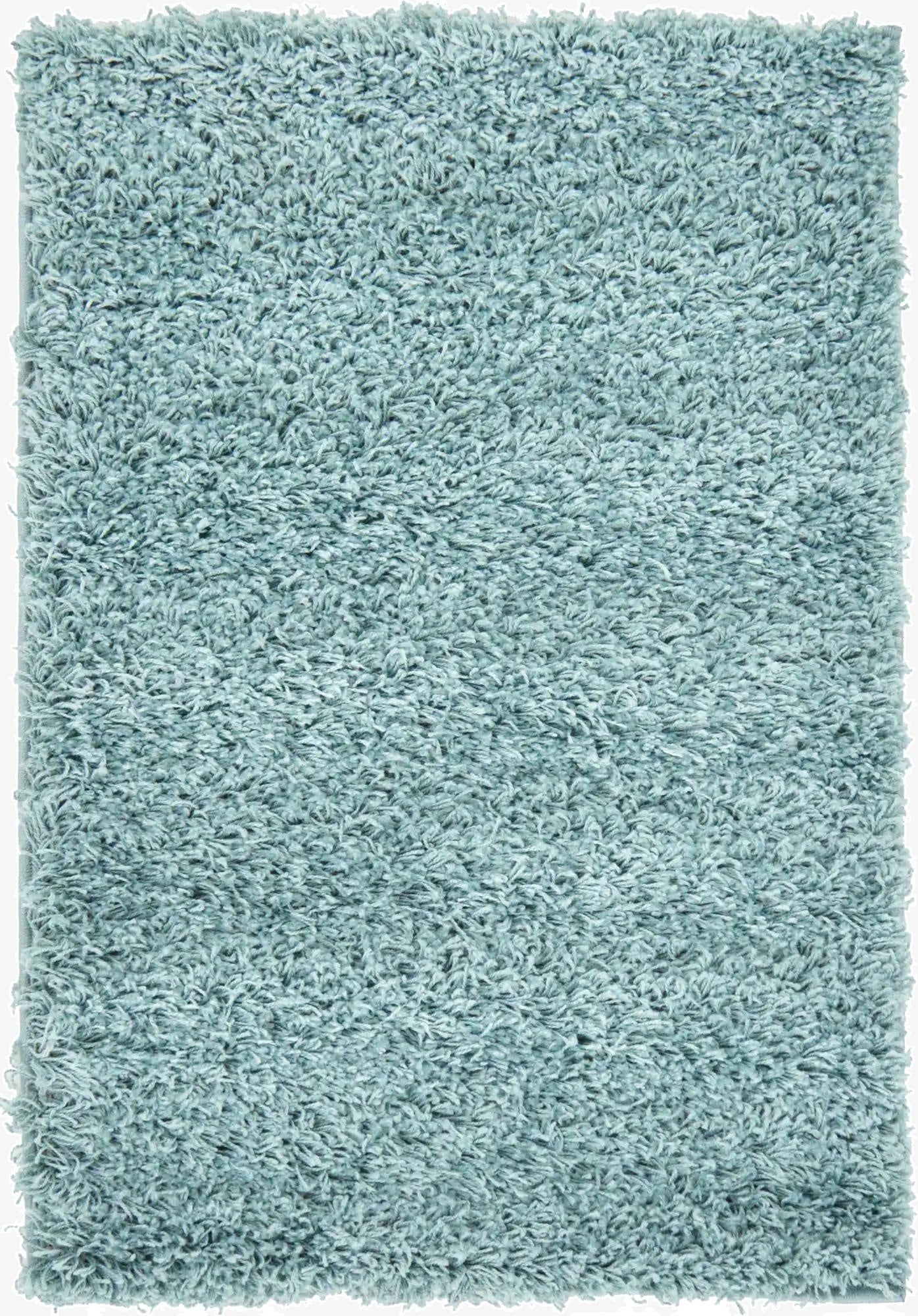  2' x 3' Solid Shag Rug